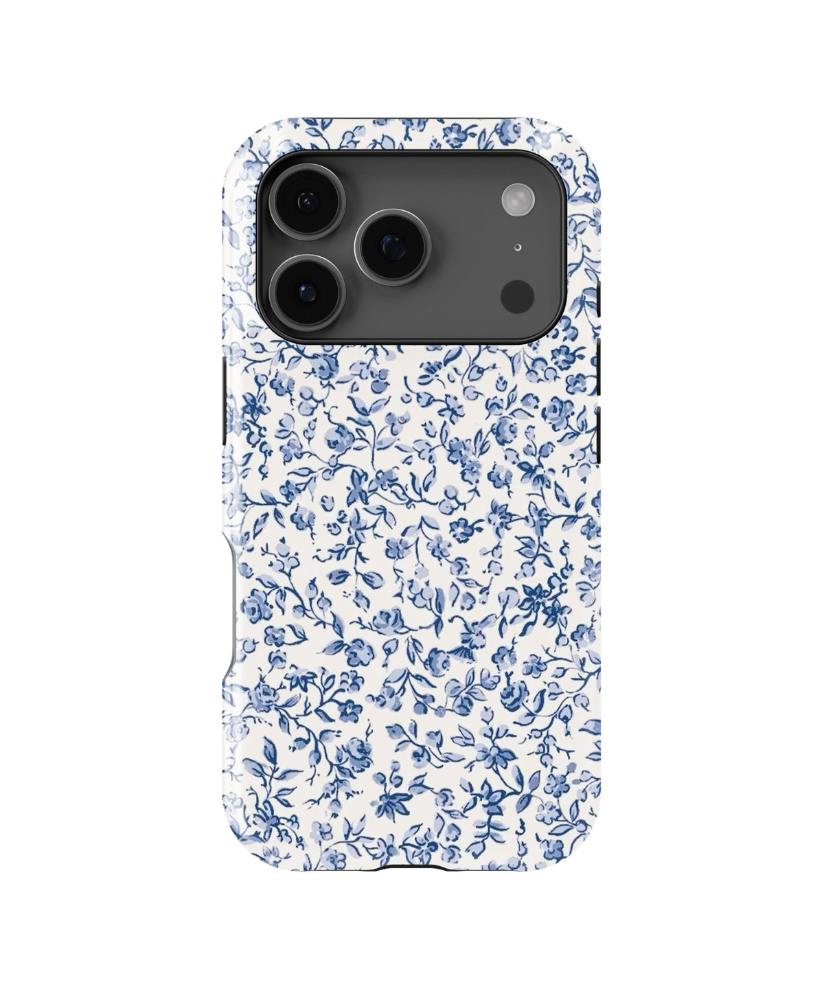 Blue Porcelain Floral MagSafe iPhone Tough Case - i17PT p1
