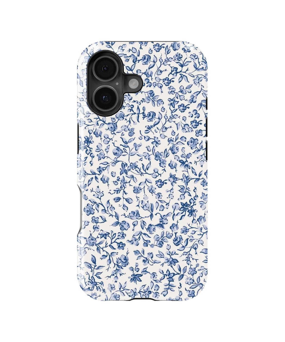 Blue Porcelain Floral MagSafe iPhone Tough Case - i17T p1