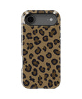 Brown Black Leopard Print MagSafe iPhone Tough Case - i17AT p1
