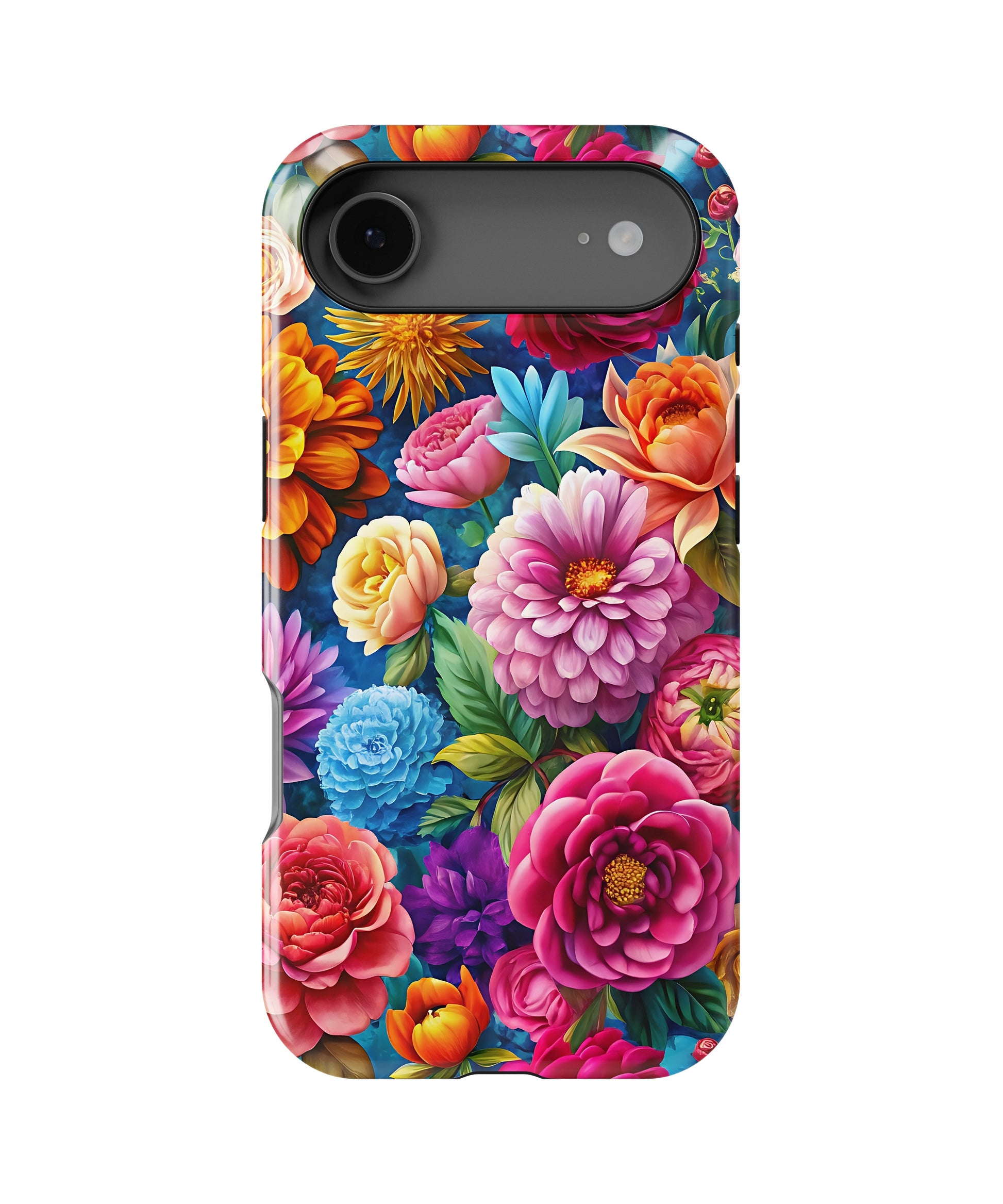 Vibrant Garden Floral MagSafe iPhone Tough Case - i17AT p1