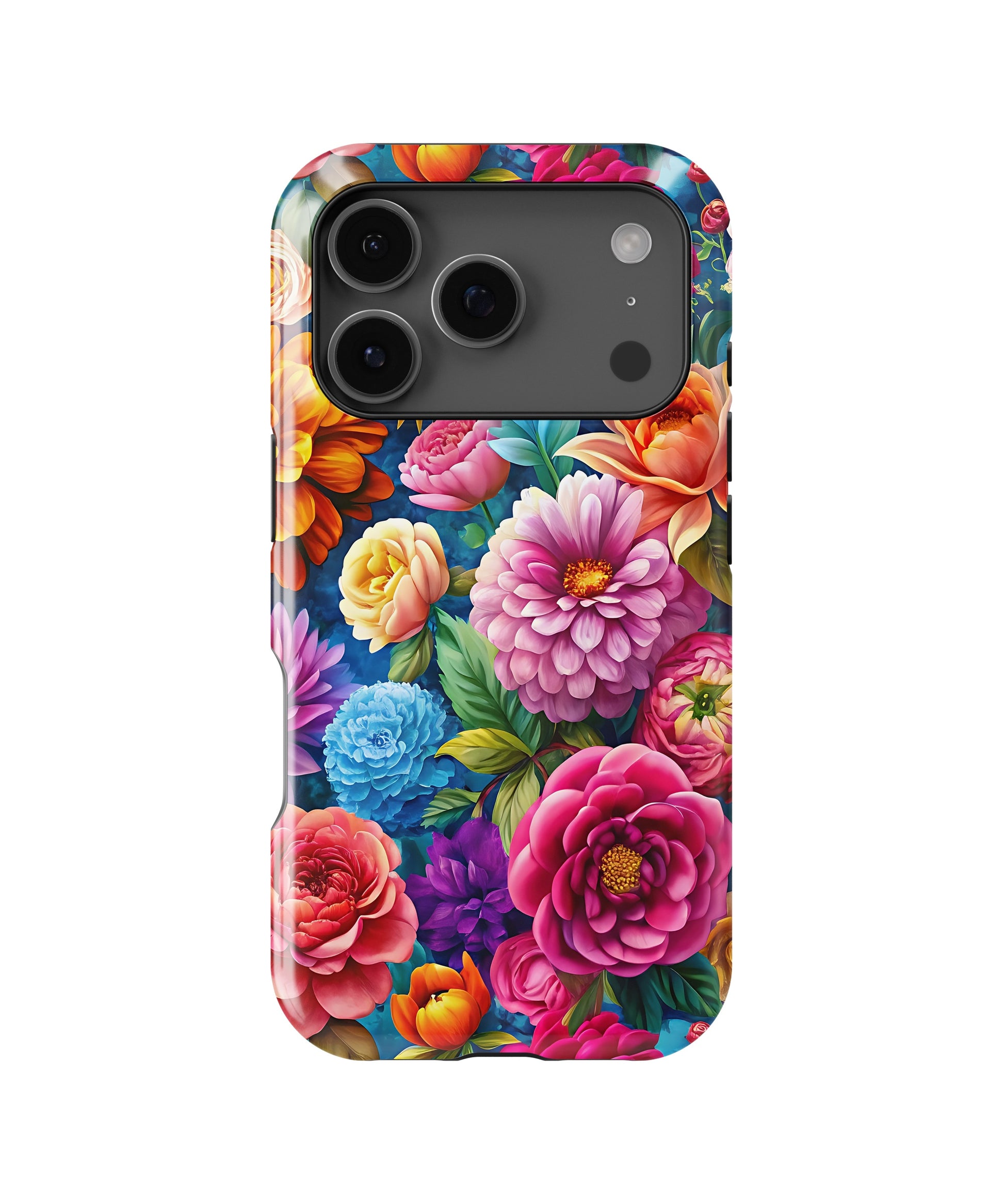Vibrant Garden Floral MagSafe iPhone Tough Case - i17PT p1