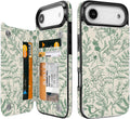 Floral Flip Wallet Case for iPhone 17–14 with Card Holder – Kickstand – product image 8