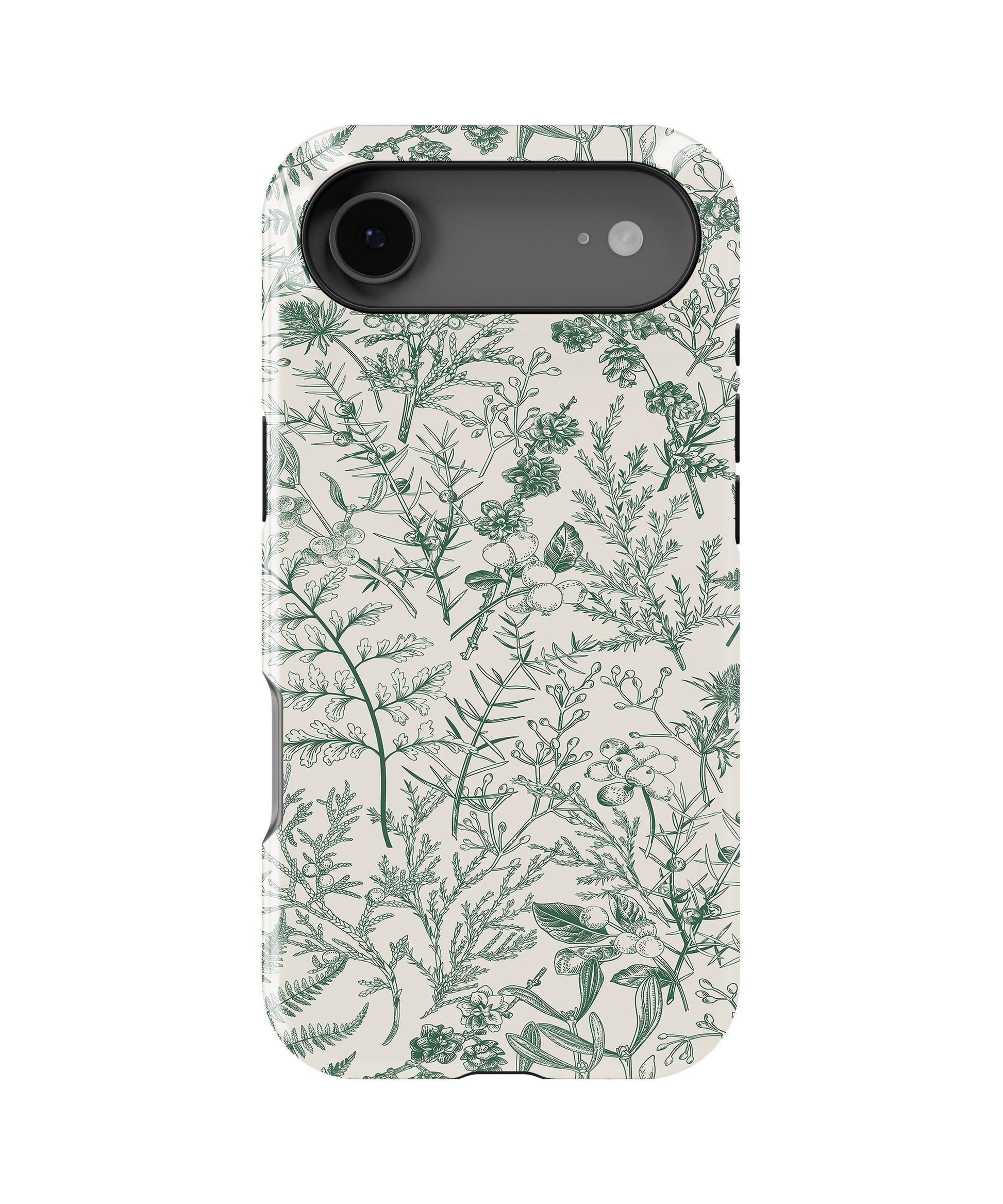 Green Botanical Sketch MagSafe iPhone Tough Case - i17AT p1