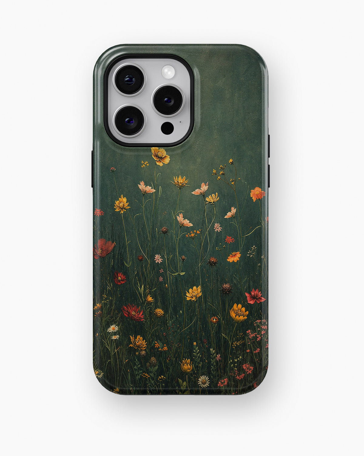 Dark Meadow Wildflower MagSafe iPhone Tough Case product image for iPhone Pro Max models