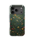 Dark Meadow Wildflower MagSafe iPhone Tough Case product image for iPhone 17 Pro