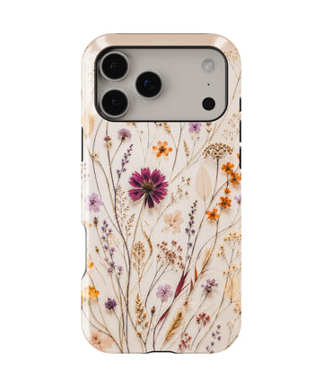 Pressed Wildflower Meadow MagSafe iPhone Tough Case product image for iPhone 17 Pro Max