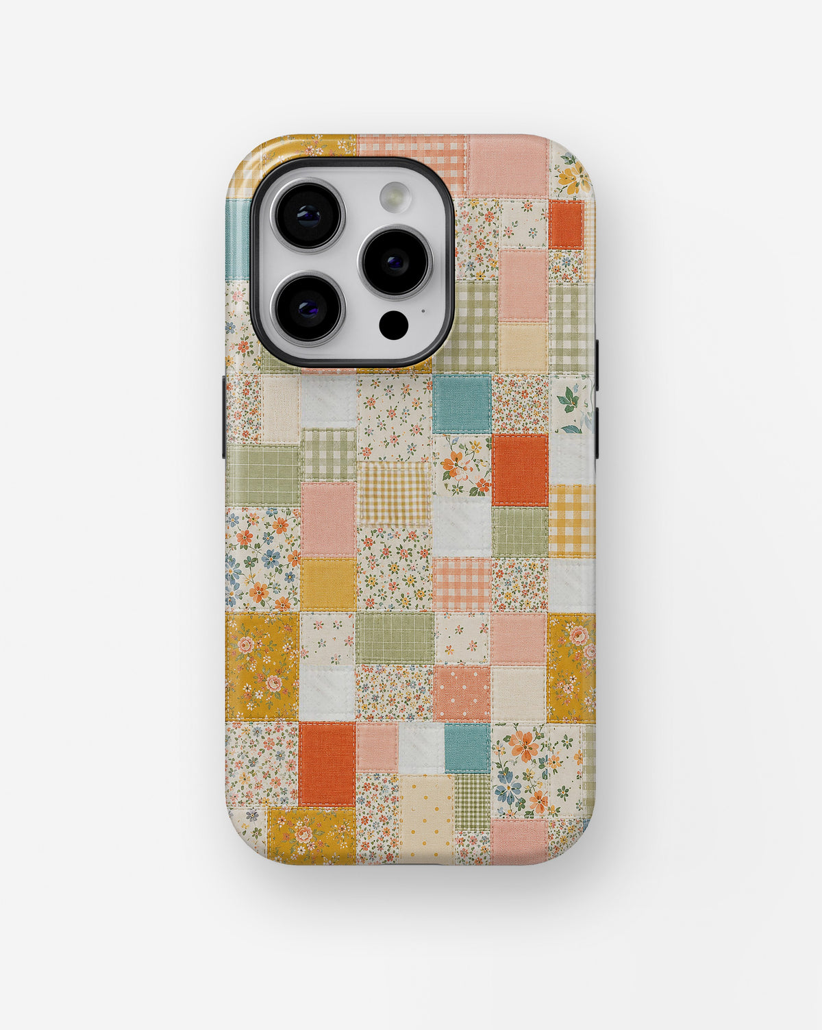 Vintage Patchwork Quilt MagSafe iPhone Tough Case product image for iPhone Pro models