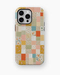 Vintage Patchwork Quilt MagSafe iPhone Tough Case product image for iPhone Pro Max models