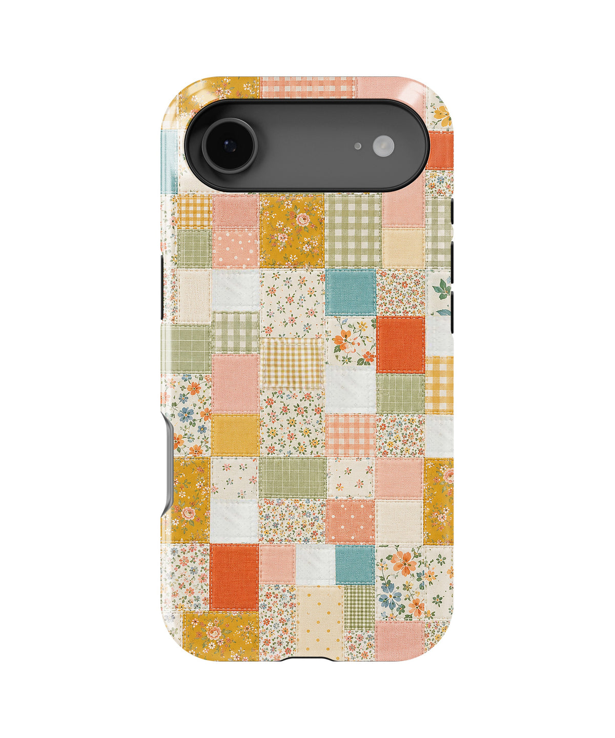 Vintage Patchwork Quilt MagSafe iPhone Tough Case product image for iPhone 17 Air