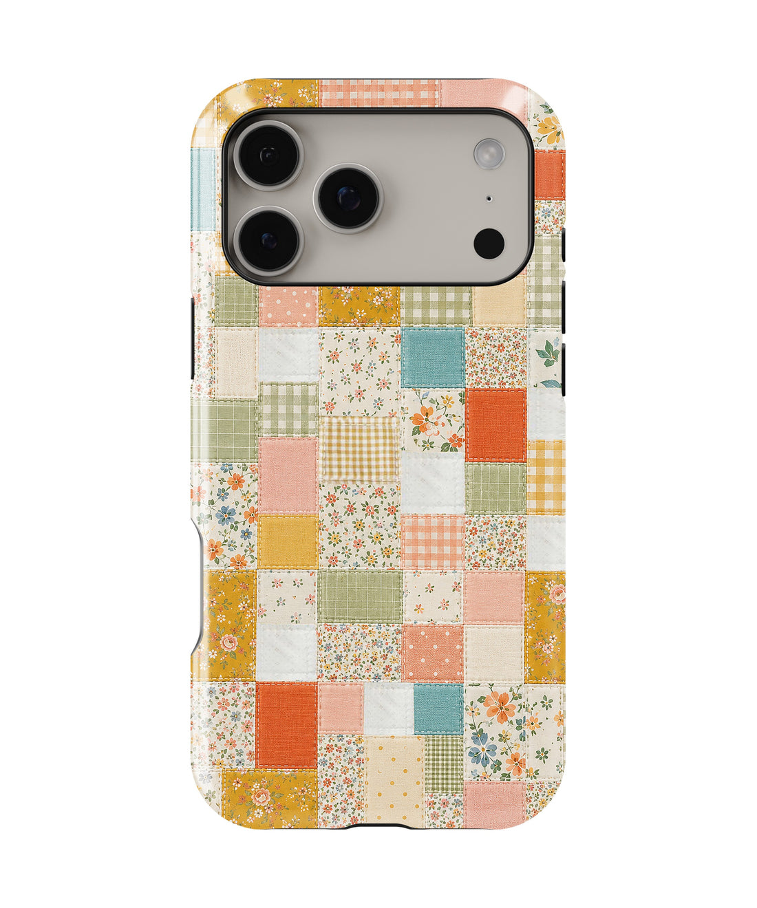 Vintage Patchwork Quilt MagSafe iPhone Tough Case product image for iPhone 17 Pro Max