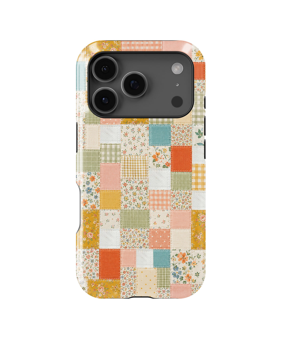 Vintage Patchwork Quilt MagSafe iPhone Tough Case product image for iPhone 17 Pro