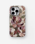 Magnolia Blossom Floral MagSafe iPhone Tough Case product image for iPhone Pro models