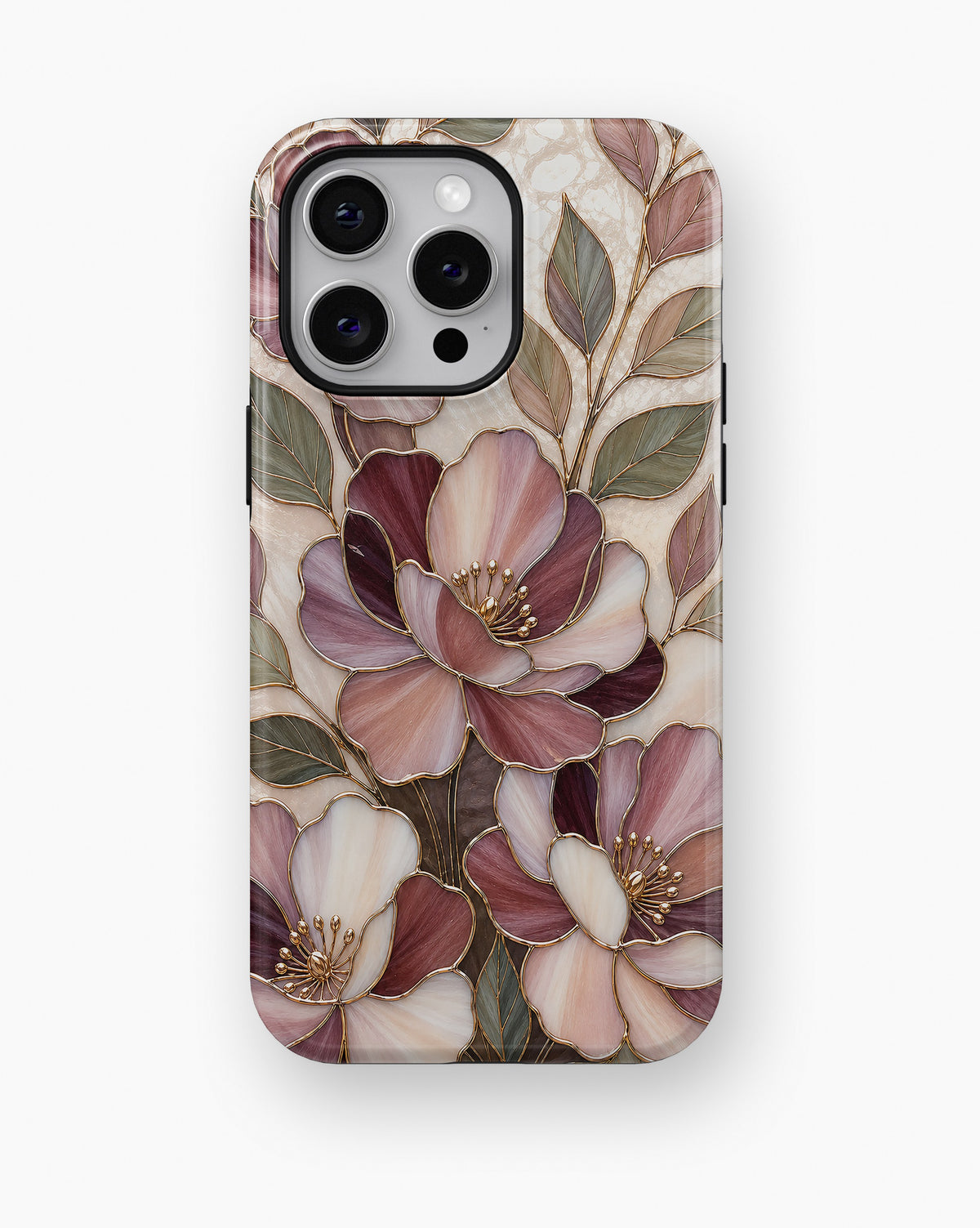 Magnolia Blossom Floral MagSafe iPhone Tough Case product image for iPhone Pro Max models