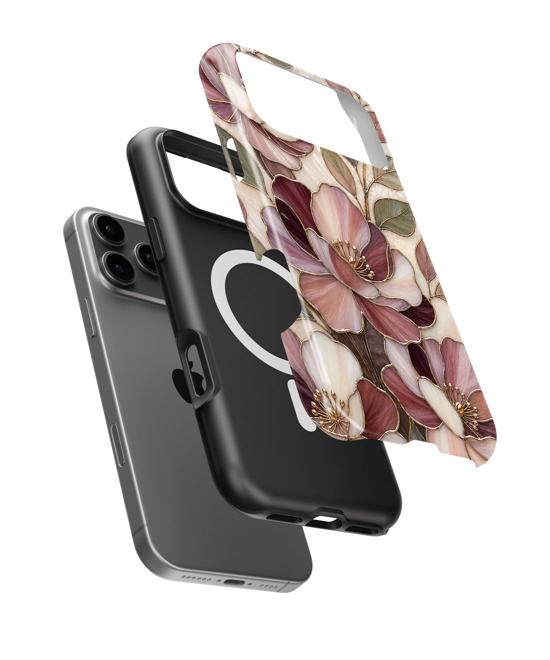 Magnolia Blossom Floral MagSafe iPhone Tough Case product image for iPhone 17 Pro Max
