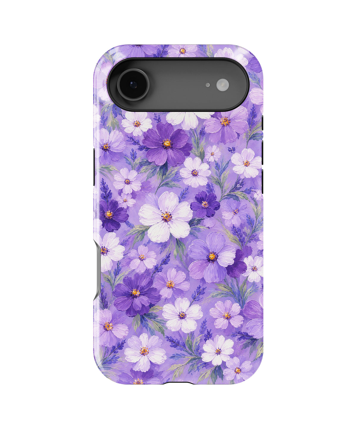 Lavender Daisy Floral MagSafe iPhone Tough Case product image for iPhone 17 Air