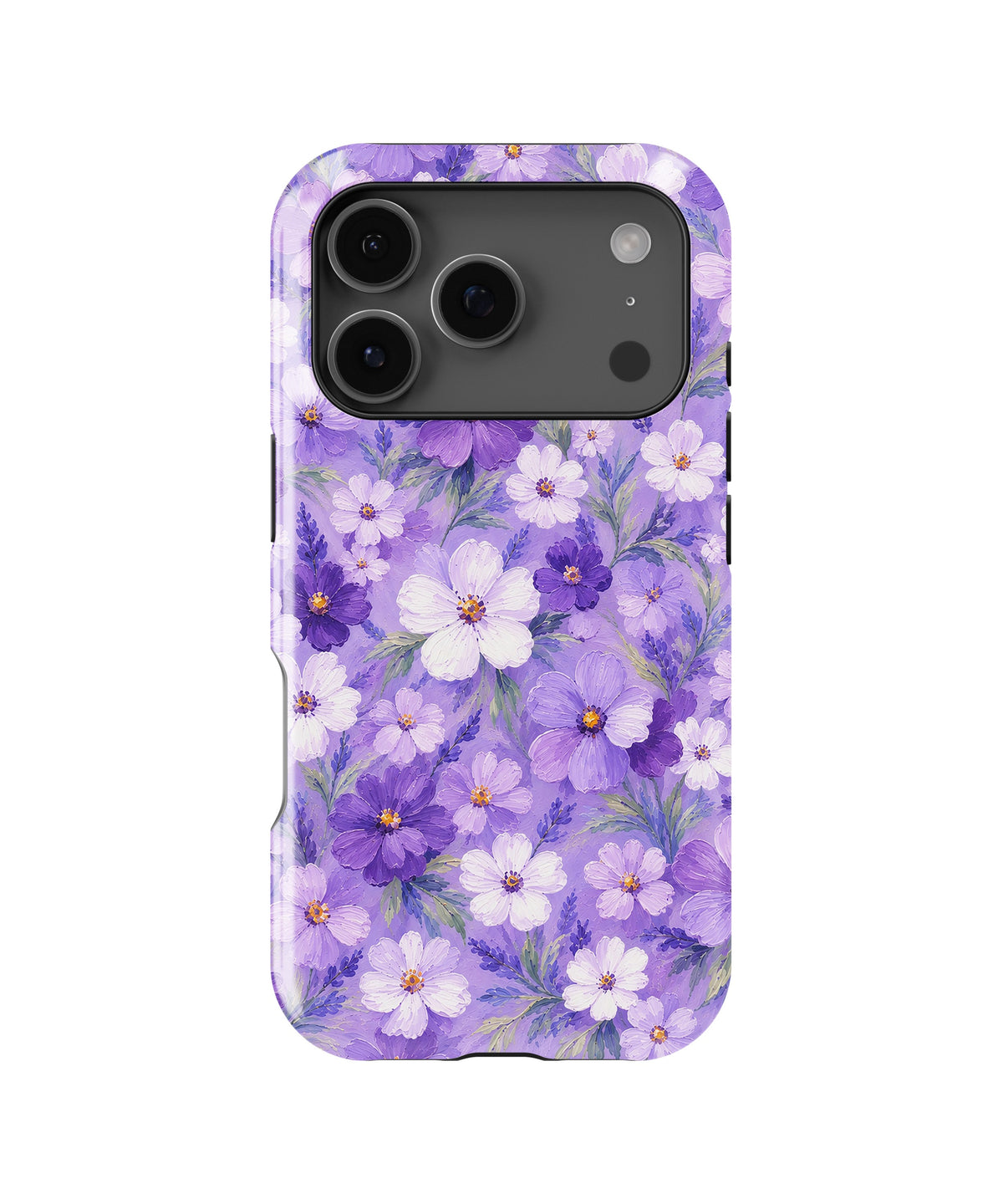 Lavender Daisy Floral MagSafe iPhone Tough Case product image for iPhone 17 Pro