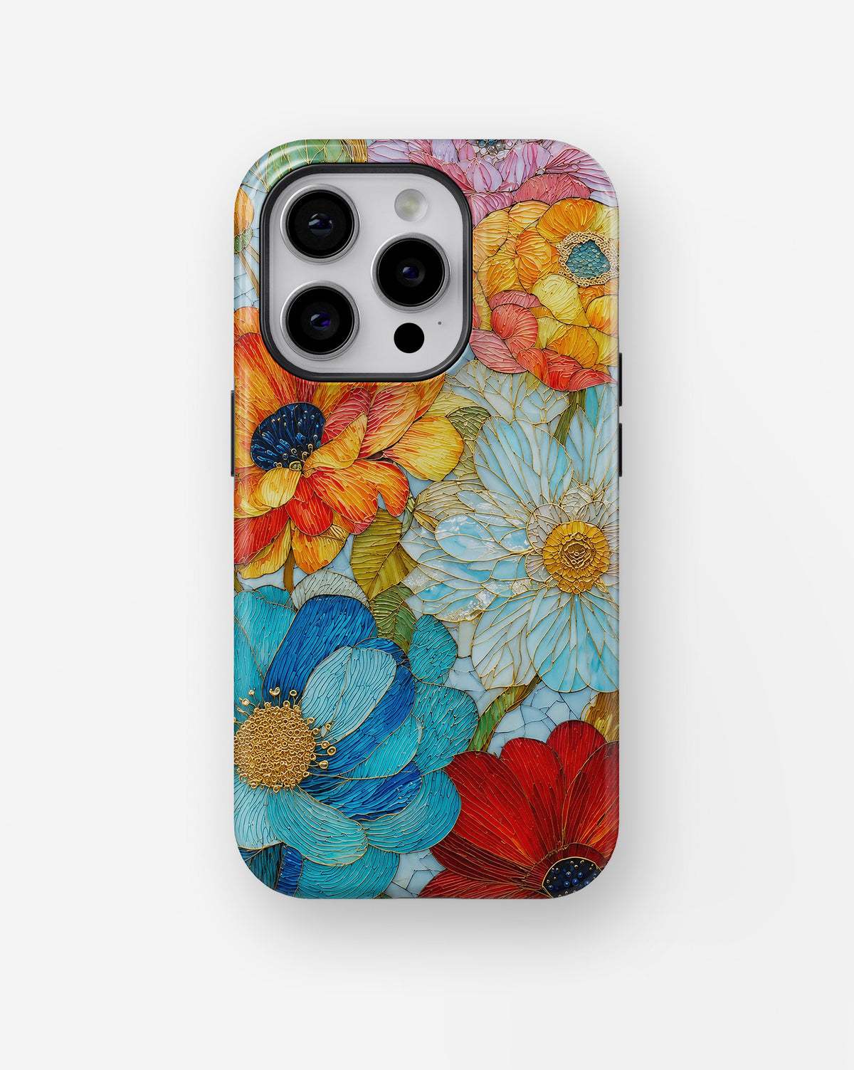 Vibrant Floral Garden MagSafe iPhone Tough Case product image for iPhone Pro models