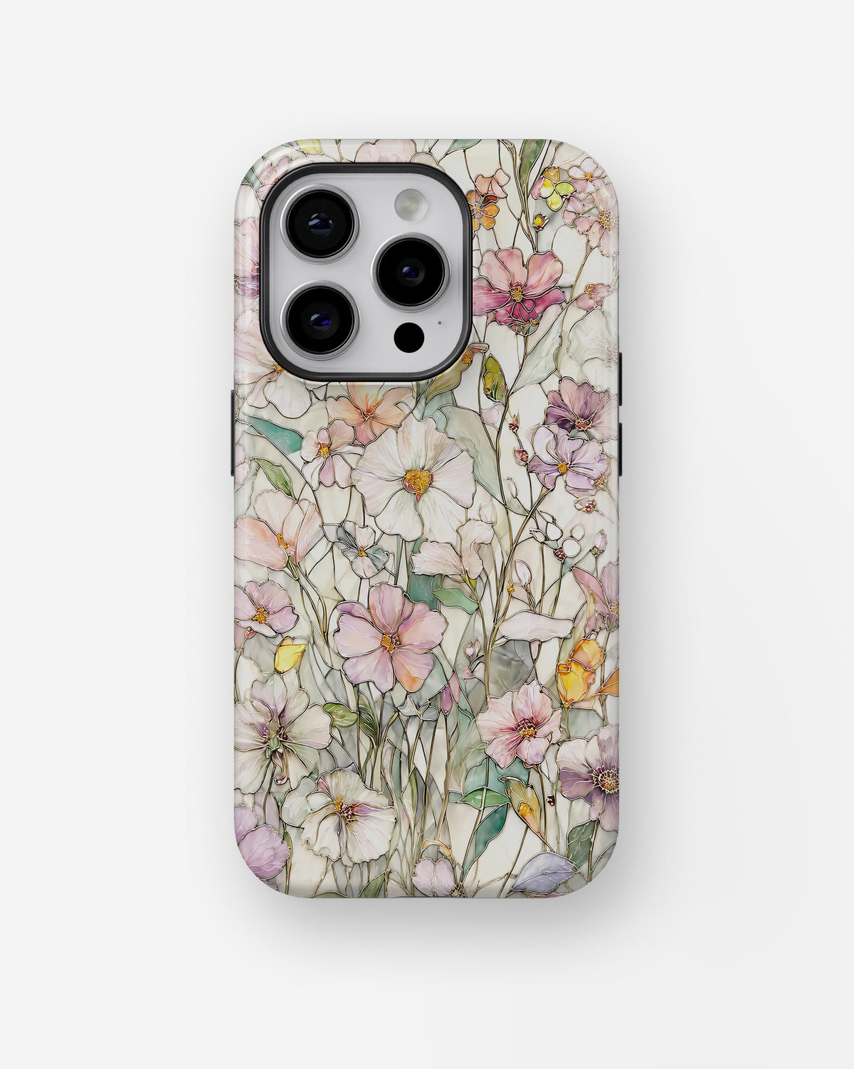Soft Wildflower Meadow MagSafe iPhone Tough Case product image for iPhone Pro models