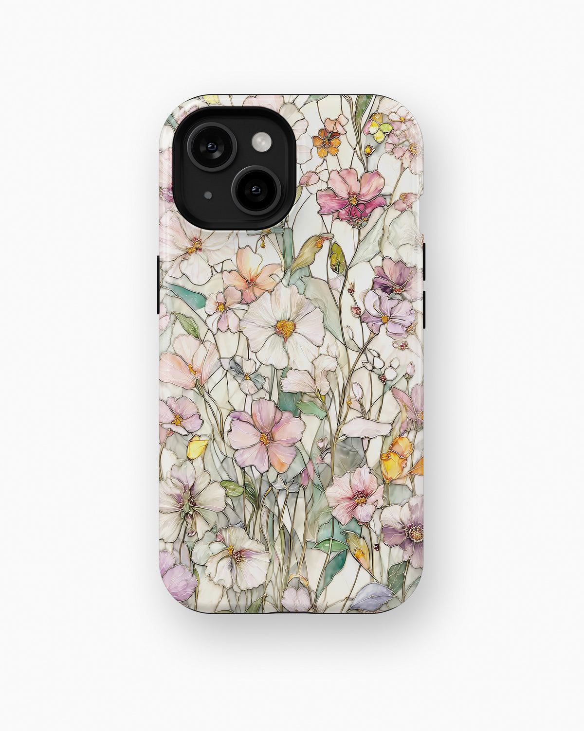 Soft Wildflower Meadow MagSafe iPhone Tough Case product image for iPhone standard and Plus models