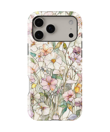 Soft Wildflower Meadow MagSafe iPhone Tough Case product image for iPhone 17 Pro Max
