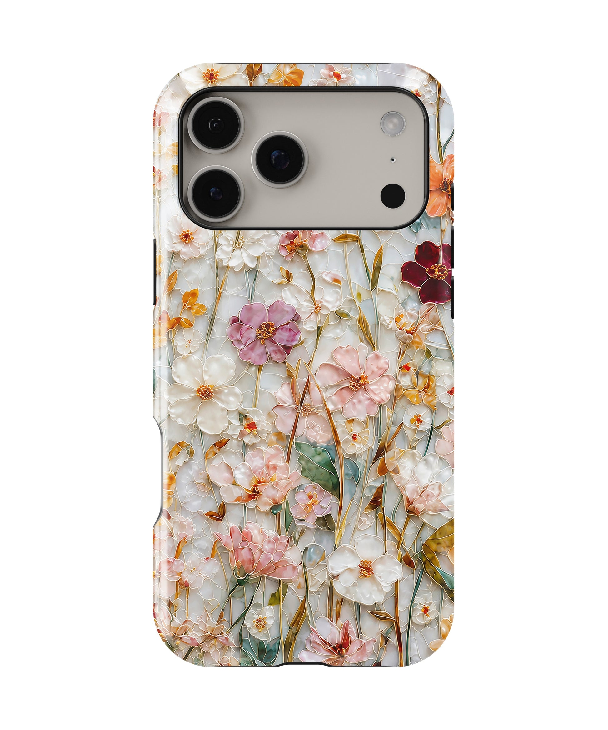Pressed Blossom Wildflower MagSafe iPhone Tough Case product image for iPhone 17 Pro Max