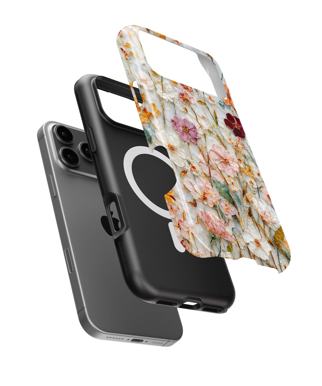 Pressed Blossom Wildflower MagSafe iPhone Tough Case product image for iPhone 17 Pro Max