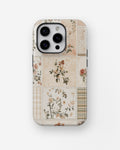 Vintage Floral Patchwork MagSafe iPhone Tough Case product image for iPhone Pro models