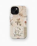 Vintage Floral Patchwork MagSafe iPhone Tough Case product image for iPhone standard and Plus models