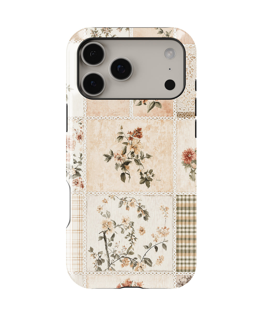 Vintage Floral Patchwork MagSafe iPhone Tough Case product image for iPhone 17 Pro Max