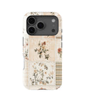 Vintage Floral Patchwork MagSafe iPhone Tough Case product image for iPhone 17 Pro