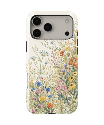 Light Pastel Floral Botanical MagSafe iPhone Tough Case product image for iPhone 17 Pro Max