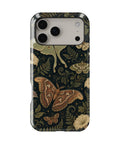 Dark academia luna moth night botanical shockproof MagSafe iPhone case for iPhone 17 Pro Max