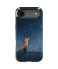 Starry night orange fox oil painting MagSafe iPhone tough case for iPhone 17 Air