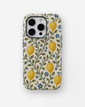 Sicilian Lemon Mosaic shockproof case for iPhone Pro models