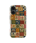 Vintage Folk Art Tile Patchwork MagSafe iPhone tough case for iPhone 17