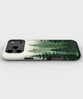 Green Watercolor Forest MagSafe iPhone Tough Case - i17PMT p3