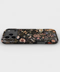 Black Woodland Floral Rabbit MagSafe iPhone Tough Case - i17PMT p3