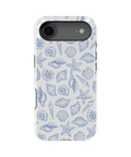Blue Seashell Starfish MagSafe iPhone Tough Case - i17AT p1