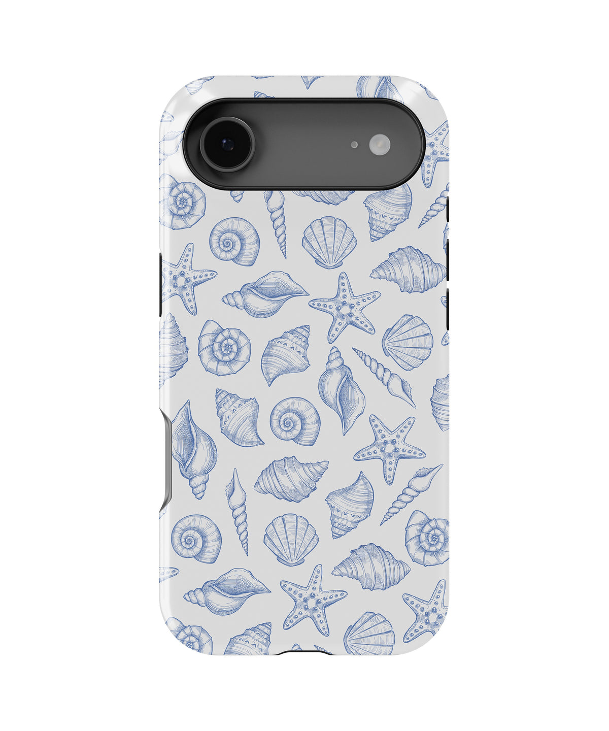 Blue Seashell Starfish MagSafe iPhone Tough Case - i17AT p1