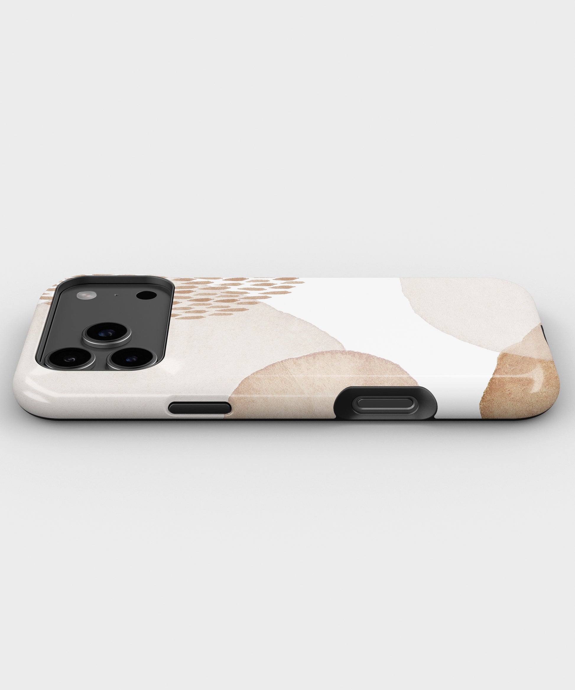 Neutral Abstract Organic Shapes MagSafe iPhone Tough Case - i17PMT p3
