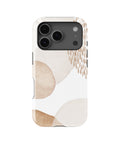 Neutral Abstract Organic Shapes MagSafe iPhone Tough Case - i17PT p1