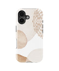 Neutral Abstract Organic Shapes MagSafe iPhone Tough Case - i17T p1
