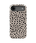 Taupe Black Dalmatian Spot MagSafe iPhone Tough Case - i17AT p1