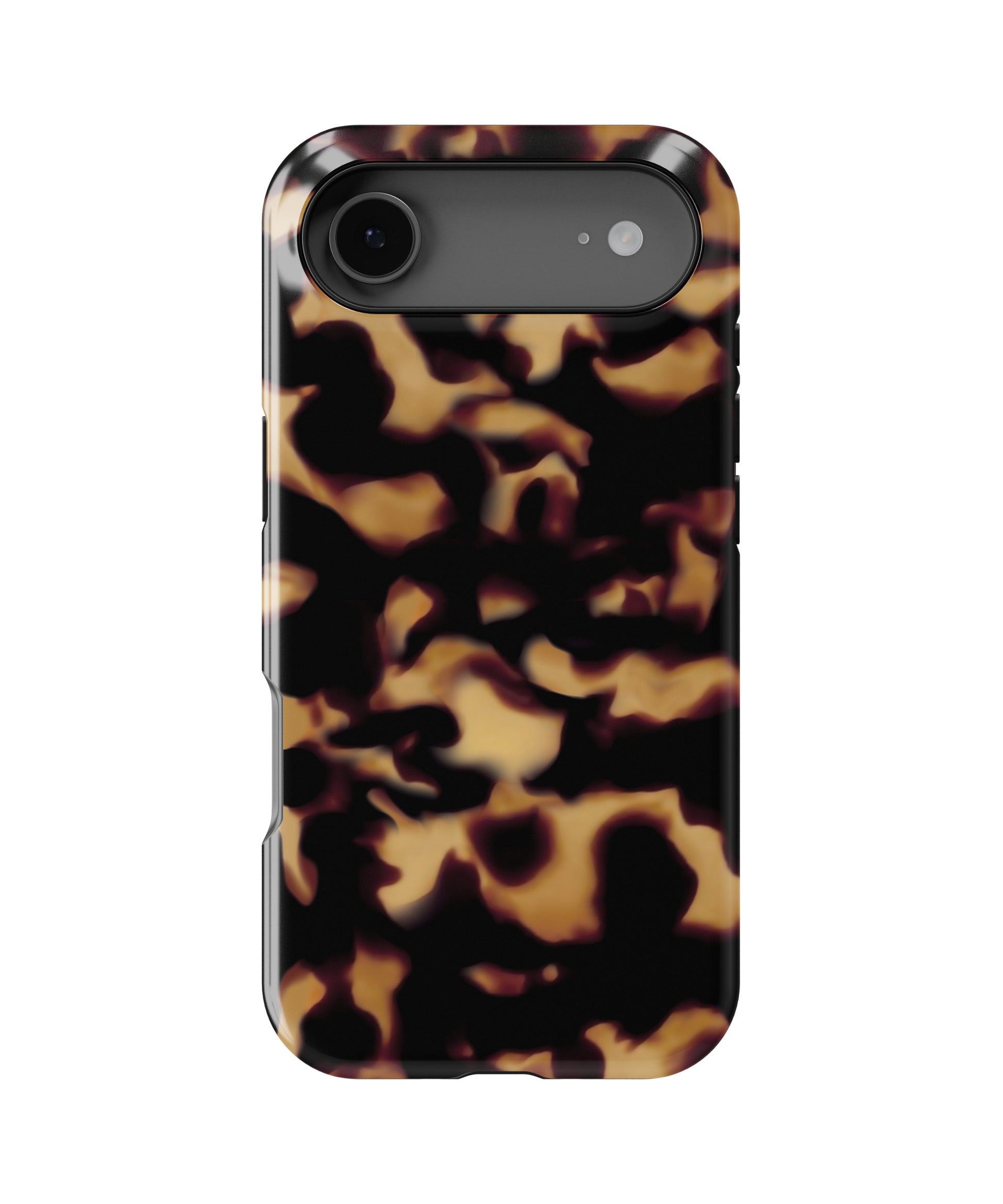 Amber Black Tortoise Shell MagSafe iPhone Tough Case - i17AT p1
