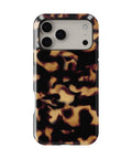 Amber Black Tortoise Shell MagSafe iPhone Tough Case - i17PMT p1