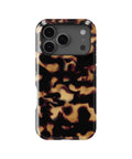 Amber Black Tortoise Shell MagSafe iPhone Tough Case - i17PT p1