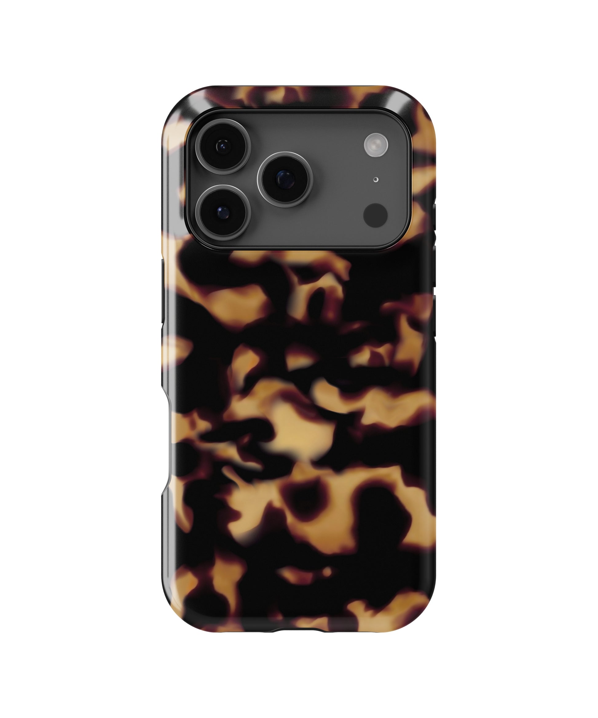 Amber Black Tortoise Shell MagSafe iPhone Tough Case - i17PT p1
