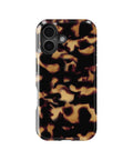 Amber Black Tortoise Shell MagSafe iPhone Tough Case - i17T p1