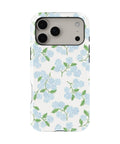 Blue Hydrangea Floral MagSafe iPhone Tough Case - i17PMT p1