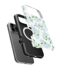 Blue Hydrangea Floral MagSafe iPhone Tough Case - i17PMT p11